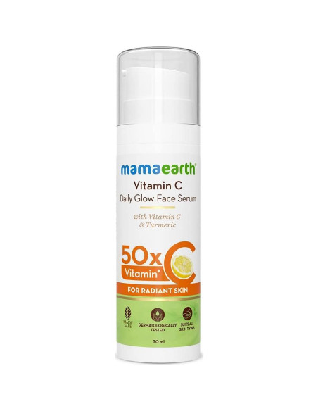 Suero Facial Mamaearth 30ml Vitamina C y Cúrcuma Unisex Suero Facial Mamaearth 30ml Vitamina C y Cúrcuma Unisex