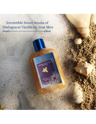 Jabón y Exfoliante Corporal Blue Nectar Vainilla 248 ml