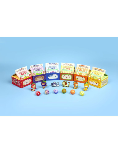 Juego de Dados Kawaii Piña 1985 Games - Dados para DND