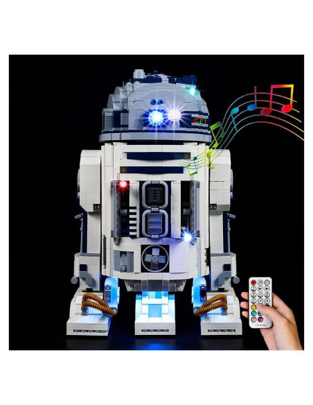 Kit de Iluminación LED Kyglaring para Lego R2-D2 75308 Kit de Iluminación LED Kyglaring para Lego R2-D2 75308