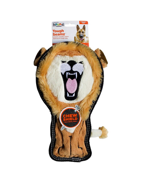 Juguete de perro de peluche Outward Hound Tough Seamz León Mediano Juguete de perro de peluche Outward Hound Tough Seamz León Mediano