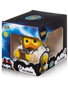 Figura de Pato de Vinilo TUBBZ Doc Brown - 9 cm - Coleccionable 2