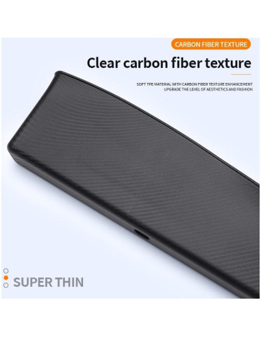 Organizador de Espacio entre Asientos Edotim 2PCS Negro TPE