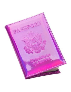 Funda de Pasaporte Pretty Little Passports Rosa con Portatarjetas