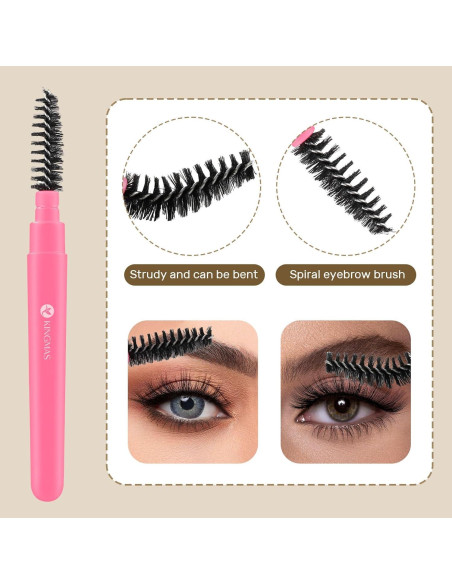 Set de 10 Pinzas de Precisión KINGMAS para Cejas y Vello Facial Set de 10 Pinzas de Precisión KINGMAS para Cejas y Vello Facial