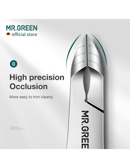Cortadores de Cutículas MR.GREEN Acero Inoxidable 9g Cortadores de Cutículas MR.GREEN Acero Inoxidable 9g