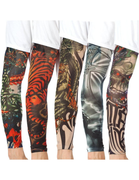 Juego de 20 Mangas de Tatuaje Temporal AKStore - Unisex Juego de 20 Mangas de Tatuaje Temporal AKStore - Unisex