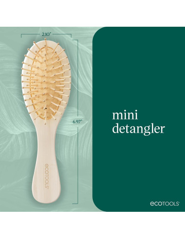 Paquete de Cepillos de Pelo de Viaje EcoTools - 2 Unidades