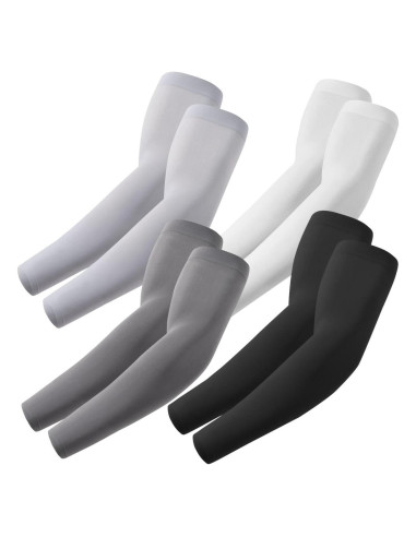 Mangas para brazos Roxun UV 50+ refrescantes 4 pares
