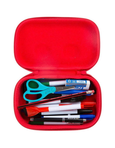 Estuche de lápices ZIPIT Wildlings negro 21x13.5x7.5 cm