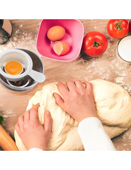 Separador de Huevos Vevirabe Grande - Libre de BPA, Ergonómico Separador de Huevos Vevirabe Grande - Libre de BPA, Ergonómico