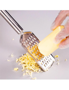 Rallador de Queso WENHUAZAI de Acero Inoxidable 2 Pcs 2
