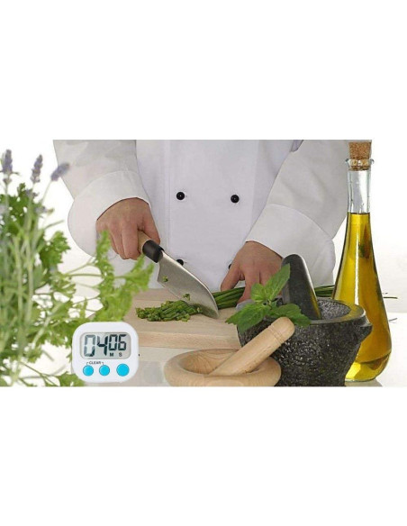 Paquete de 6 Temporizadores Digitales de Cocina LinkDm - Blanco Paquete de 6 Temporizadores Digitales de Cocina LinkDm - Blanco