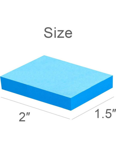 Notas Adhesivas Vanpad 3.81x5.08 cm Colores Brillantes 24 Pzas