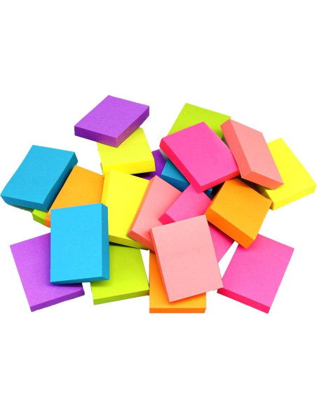 Notas Adhesivas Vanpad 3.81x5.08 cm Colores Brillantes 24 Pzas Notas Adhesivas Vanpad 3.81x5.08 cm Colores Brillantes 24 Pzas