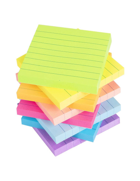 Notas Adhesivas Coloridas Vanpad 7.6x7.6 cm 8 Pads 82 Hojas Notas Adhesivas Coloridas Vanpad 7.6x7.6 cm 8 Pads 82 Hojas