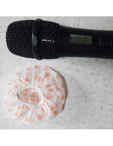 Cubiertas Desechables para Micrófono 100 Pcs - Higiénicas