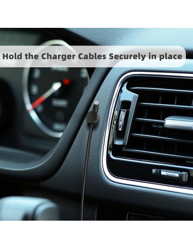 Organizador de Cables Magnético Roctee 8 Pack - Soporte Adhesivo