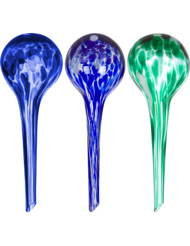 Esferas de Riego de Vidrio Trademark Innovations - 3 Piezas