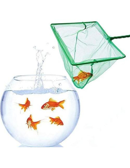 Paquete de 2 Redes para Peces DSSPORT 10.16 cm con Mango Antideslizante Paquete de 2 Redes para Peces DSSPORT 10.16 cm con Mango Antideslizante