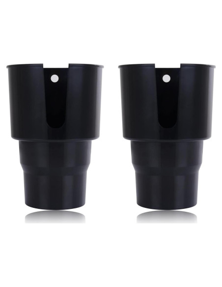 Expansor Soporte Tazas Coche Elevon Negro 2 Piezas Expansor Soporte Tazas Coche Elevon Negro 2 Piezas