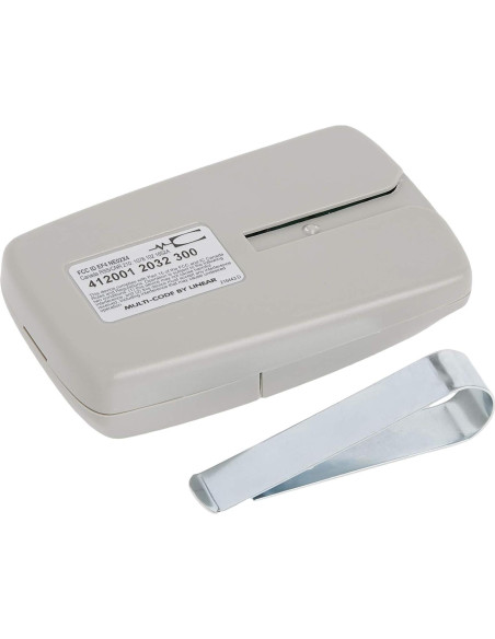 Transmisor de Visor Linear MCS412001 2 Canales Gris Suave Transmisor de Visor Linear MCS412001 2 Canales Gris Suave