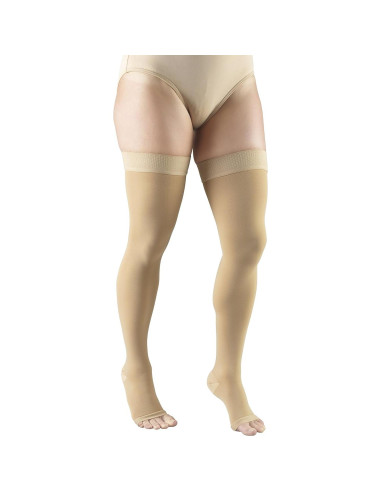Medias de Compresión Truform 20-30 mmHg Unisex Beige Mediano