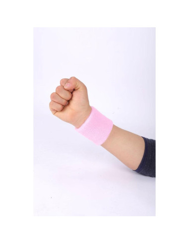 Muñequera Deportiva LINGXINXIN Rosa 8x8 cm para Tenis y Correr