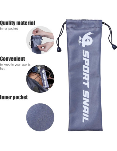 Bomba de Pelotas Sport Snail - Inflador Manual Compacto