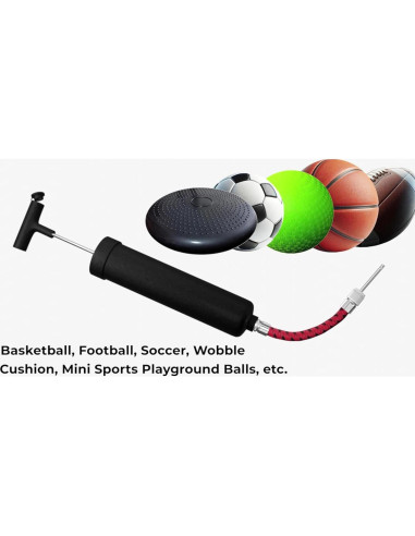 Kit de Bomba de Aire AppleRound - 3 Piezas con Manguera y Boquillas