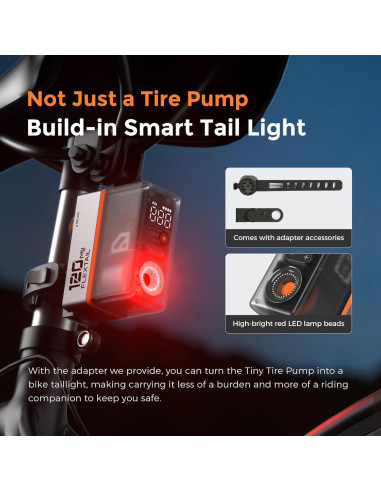 Bomba de Neumático Eléctrica FLEXTAILGEAR ACS 120 PSI