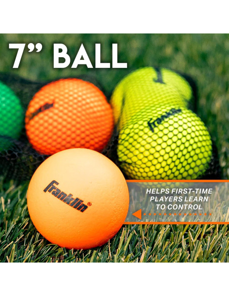 Pelotas de Lacrosse Franklin Sports - Paquete de 6 para Niños Pelotas de Lacrosse Franklin Sports - Paquete de 6 para Niños