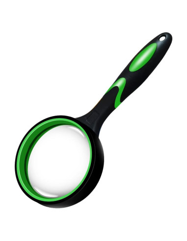 Lupa de Mano DUMEALAGR 10X con Lente de Vidrio Antirayaduras
