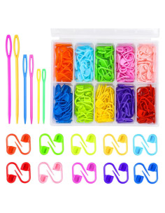 Marcadores de Puntos LUNARM 200 Pcs + 6 Agujas de Hilo
