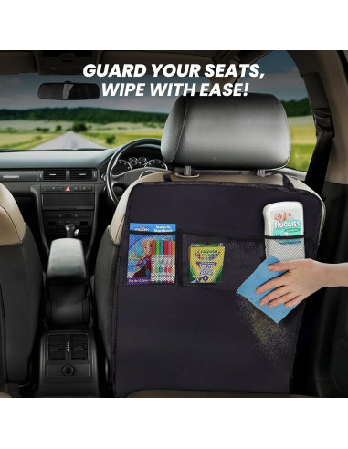 Protector de Asiento Trasero EcoNour para Niños - 2 Unidades