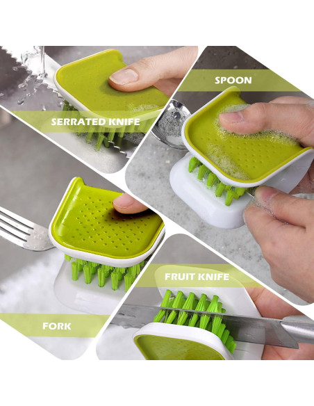 Cepillo Limpiador de Cuchillos Kearning Verde 67.7g Cepillo Limpiador de Cuchillos Kearning Verde 67.7g
