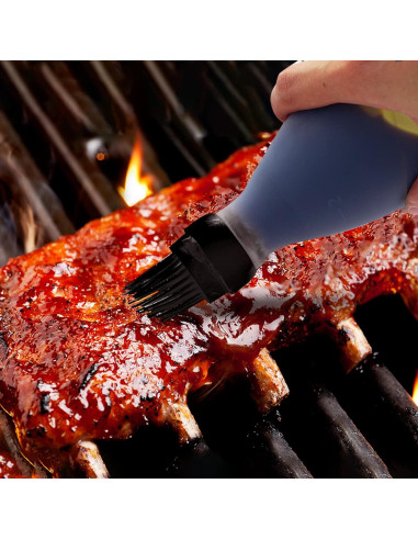 Brocha de Silicona Gourmet Easy Baste Easy Negra 167g