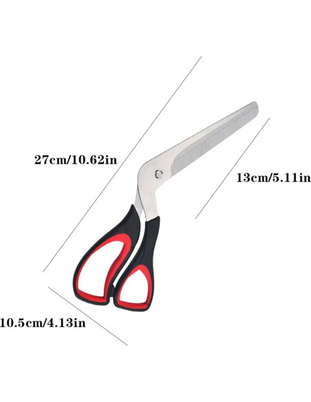 Tijeras para Pizza JIEDALIN Acero Inoxidable 27x10.5cm Tijeras para Pizza JIEDALIN Acero Inoxidable 27x10.5cm