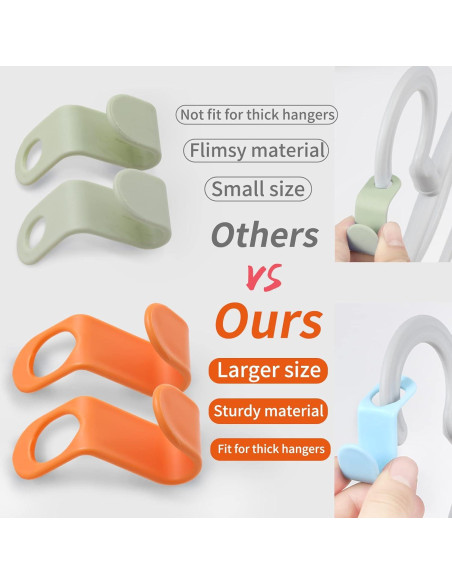 Ganchos Extensores SLMT 50PCS Ahorra Espacio para Perchas Ganchos Extensores SLMT 50PCS Ahorra Espacio para Perchas