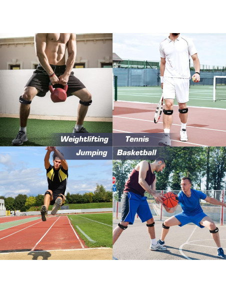 Soporte para Rodilla Patelar IPOW - Almohadilla Engrosada, Talla Única Soporte para Rodilla Patelar IPOW - Almohadilla Engrosada, Talla Única