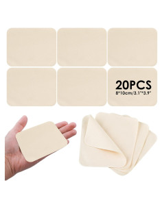 Paquete de 20 Paños Chamois Thinp 10x8 cm para Cerámica