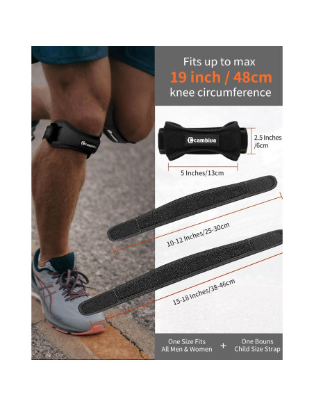 Soportes para Rodillas CAMBIVO KCS-1 Ajustables 2 Piezas Soportes para Rodillas CAMBIVO KCS-1 Ajustables 2 Piezas