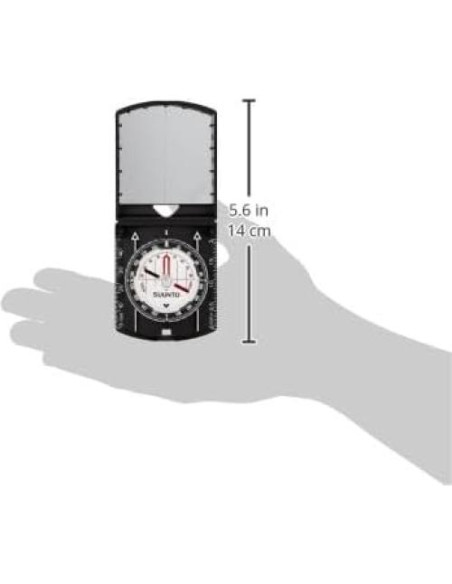 Brújula de Espejo Flotante Suunto MCB para Trekking Brújula de Espejo Flotante Suunto MCB para Trekking