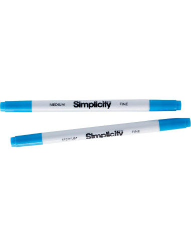 Bolígrafos de Marcado Solubles en Agua Simplicidad 30-00036 Set de 2