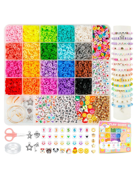 Kit de Fabricación de Pulseras Sunlode 5000pcs para Niños Kit de Fabricación de Pulseras Sunlode 5000pcs para Niños