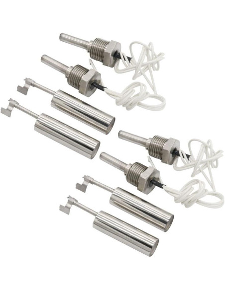 4 Interruptores de Flotador de Acero Inoxidable TEAMWILL 4 Interruptores de Flotador de Acero Inoxidable TEAMWILL