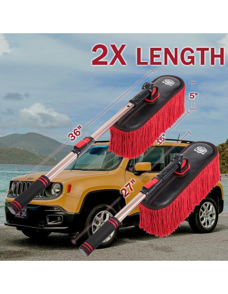 Duster de Coche RIDE KINGS con Mango Telescópico 1.12 kg Duster de Coche RIDE KINGS con Mango Telescópico 1.12 kg