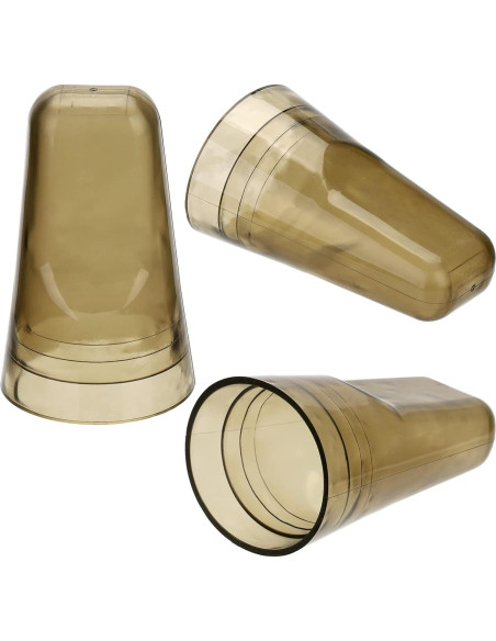 Cubiertas para Vertedores ZEAYEA 24 Piezas PVC Universal Cubiertas para Vertedores ZEAYEA 24 Piezas PVC Universal
