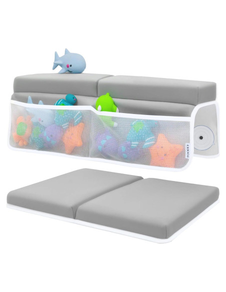 Juego de Almohadilla para Rodillas y Codos Toodly - Gris Juego de Almohadilla para Rodillas y Codos Toodly - Gris