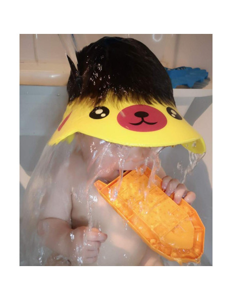 Gorro de baño ajustable para niños SUNTRADE - Set de 3 colores Gorro de baño ajustable para niños SUNTRADE - Set de 3 colores
